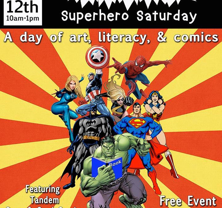 MOCHA’s Superhero Saturday on 12/12