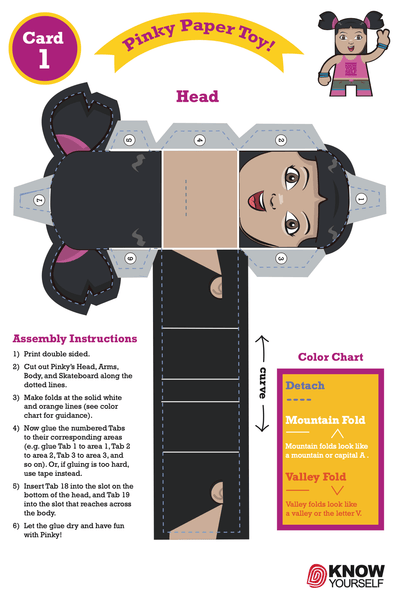 Paper shops dolls curve