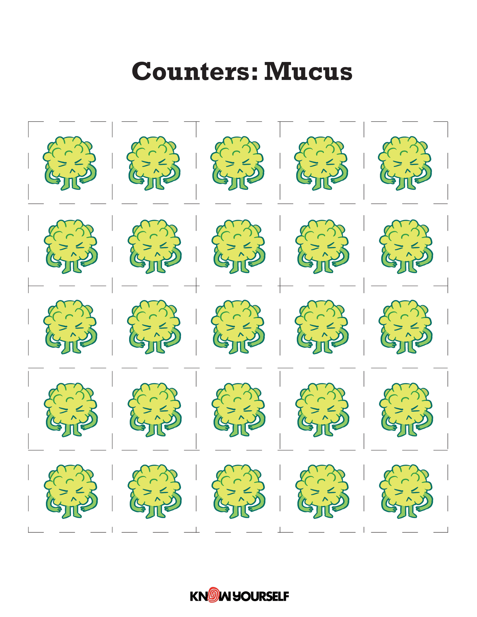 Immune System Bingo Activity Health Education for Children