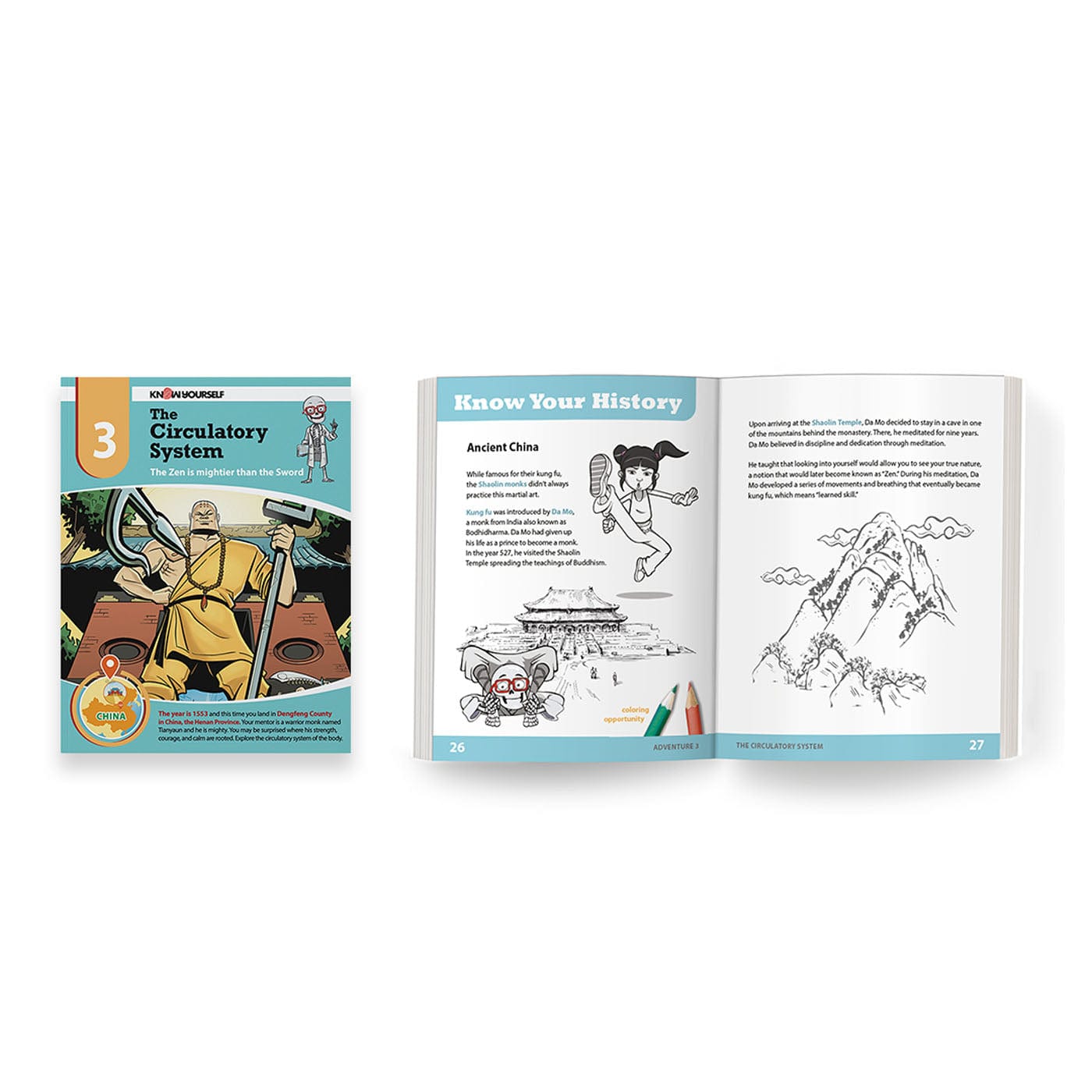 Systems of the Body: Adventure Series 12 Book Set Health Education for Children