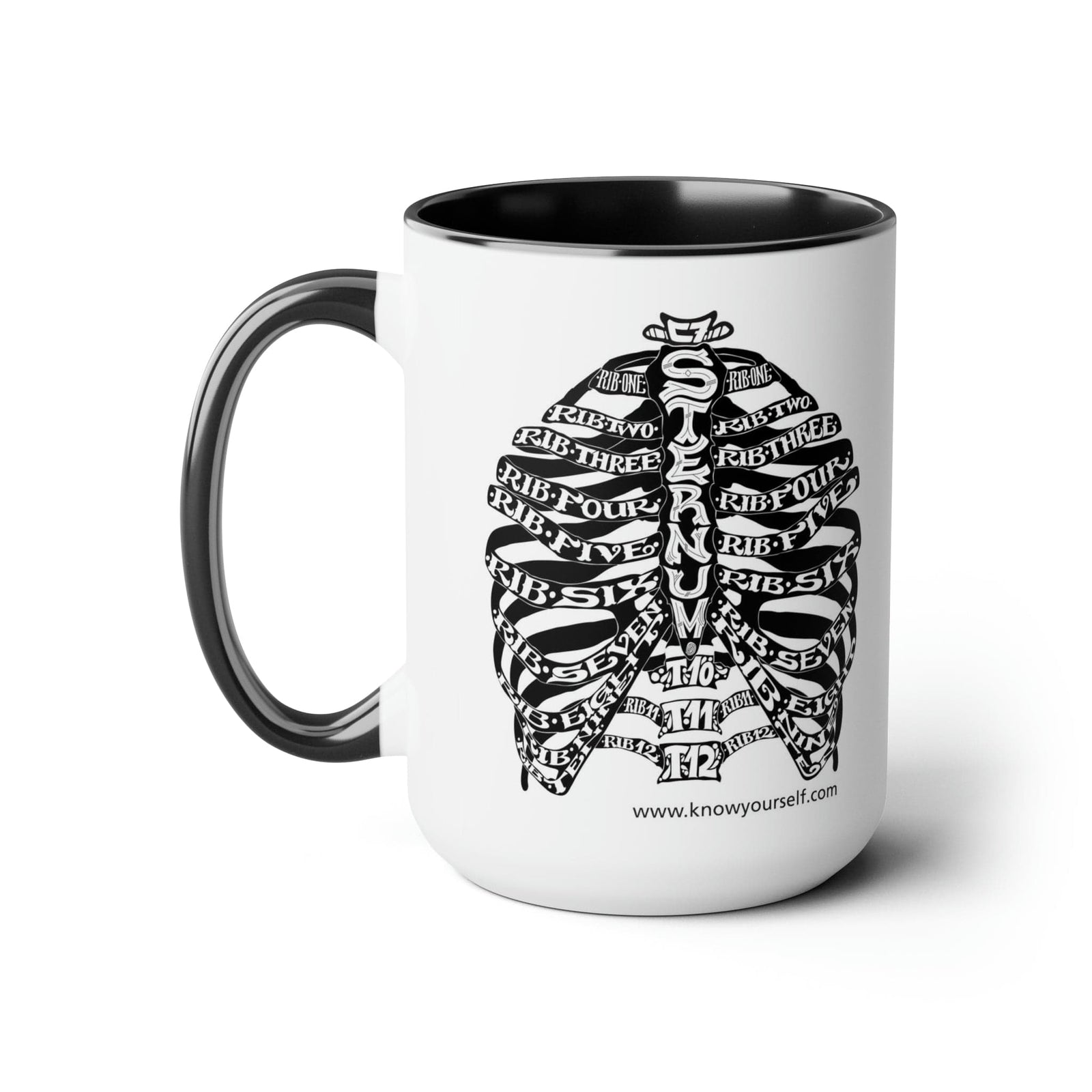 Two-Tone Coffee Mugs, 15oz Health Education for Children