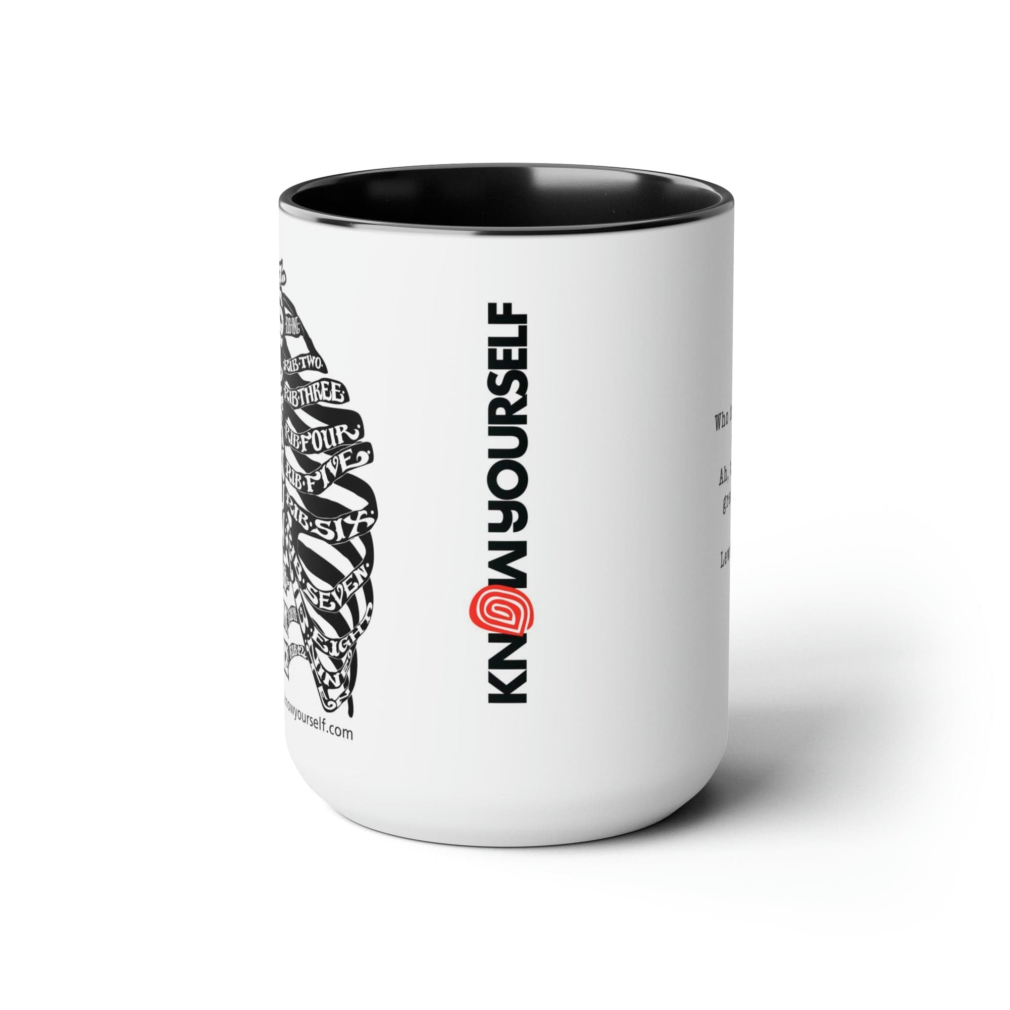 Two-Tone Coffee Mugs, 15oz